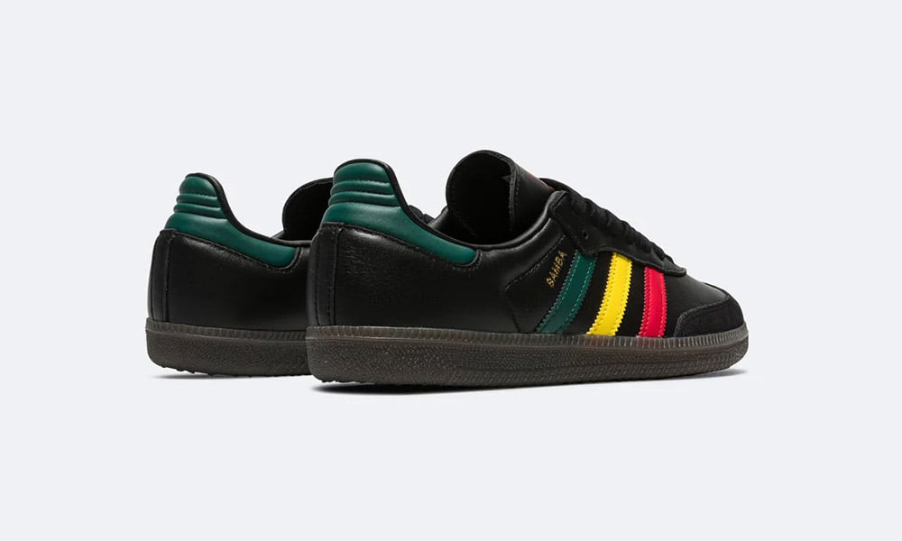 adidas samba reggae pack black heelcap