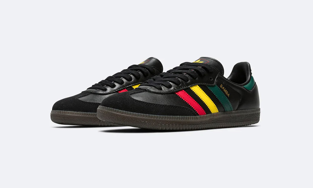 adidas samba reggae pack black paar