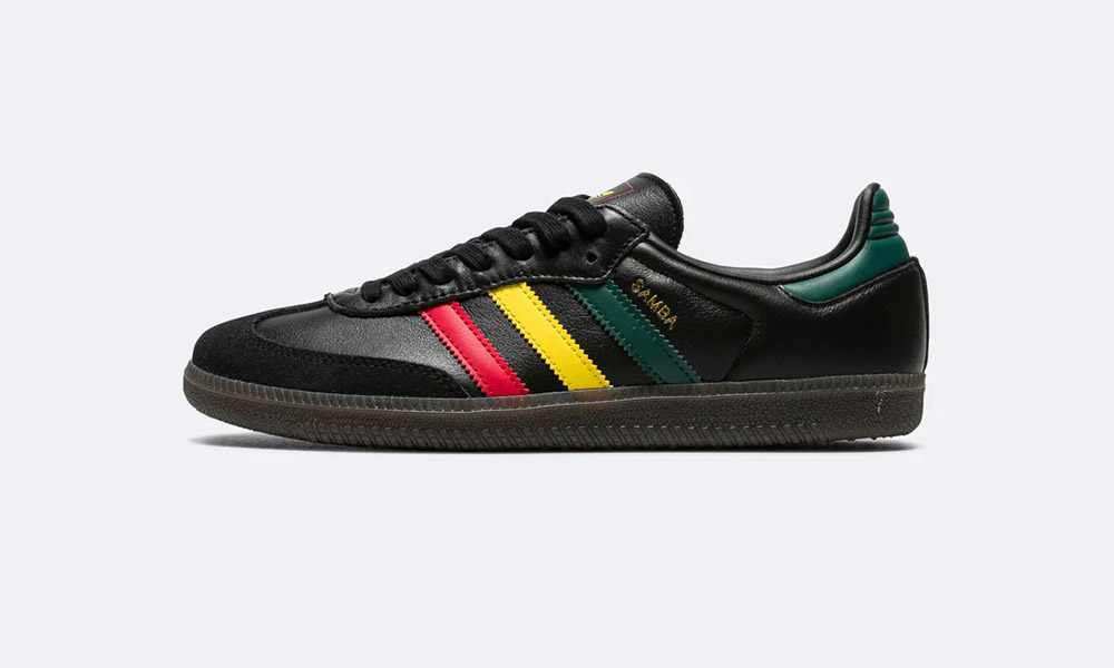 adidas samba reggae pack black