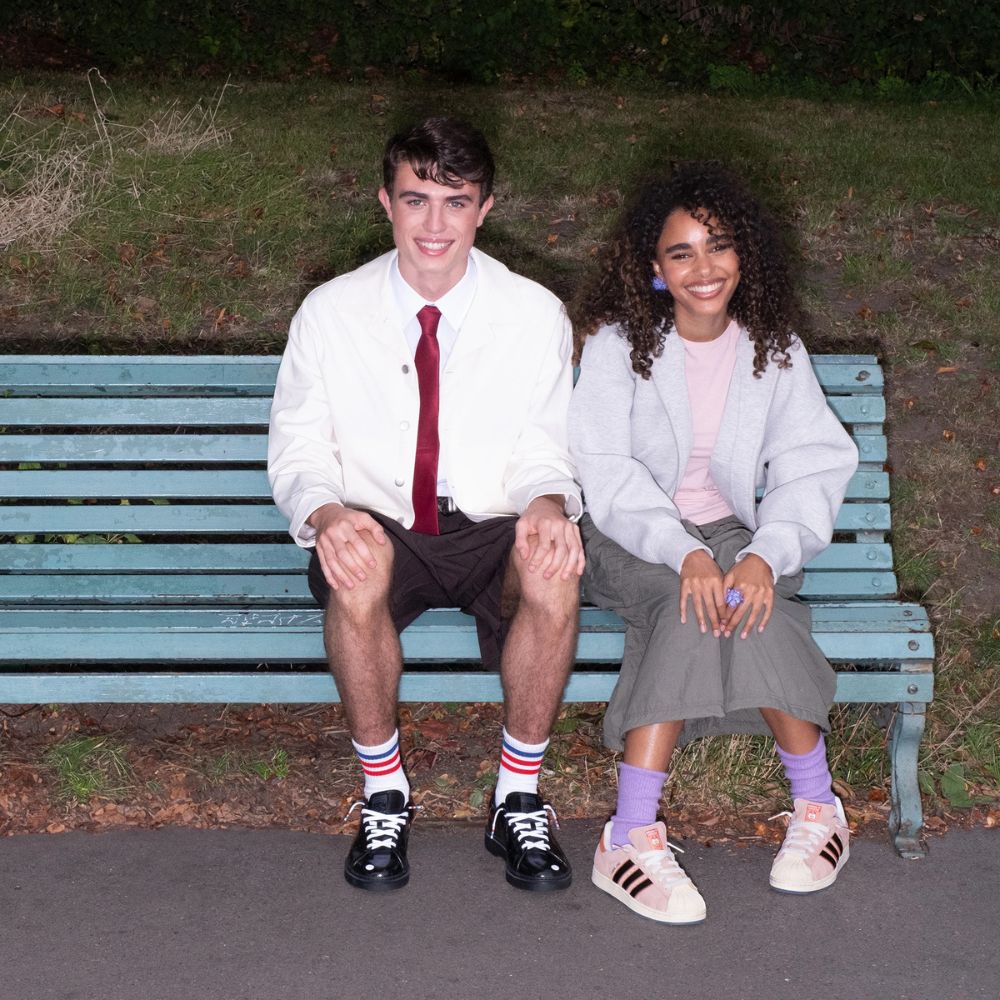 adidas x SpongeBob Stan Smith Freizeit Superstar JQ6779 JQ6778 On Feet Outfit