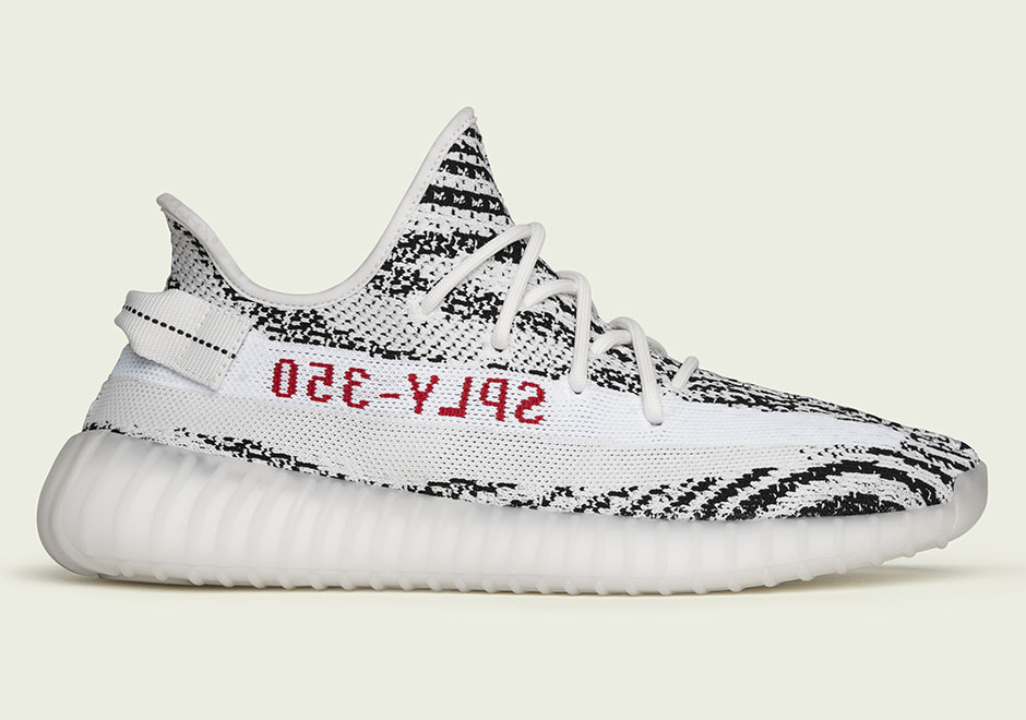 YEEZY BOOST 350 v2 Zebra Lateral CP9654