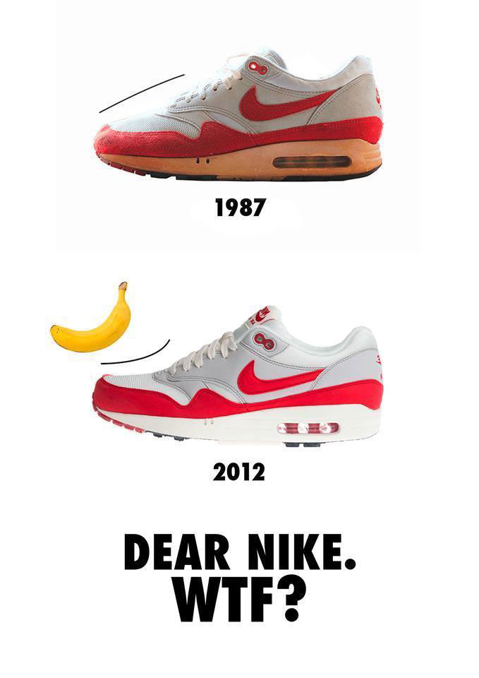 Unterschied Shape Nike Air Max 1