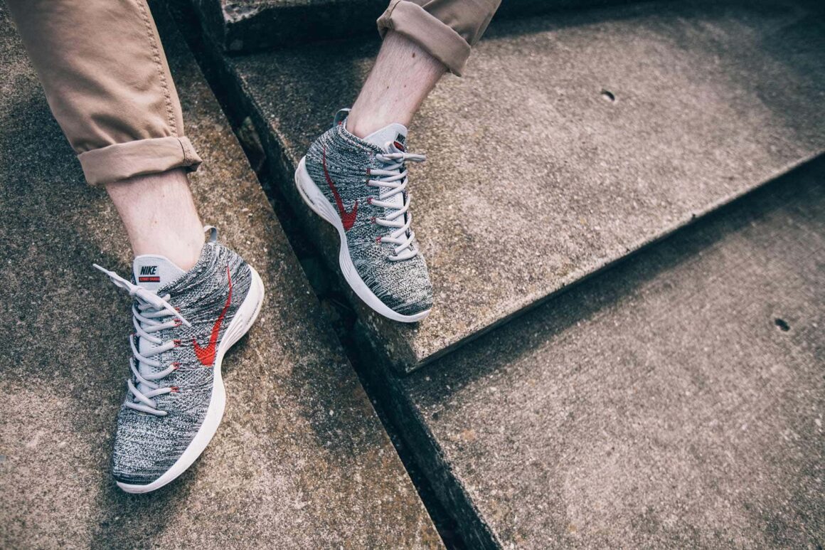 Chino Hose mit Pinroll