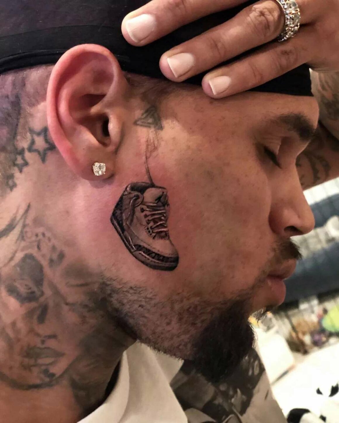 Chris Brown Jordan Tattoo