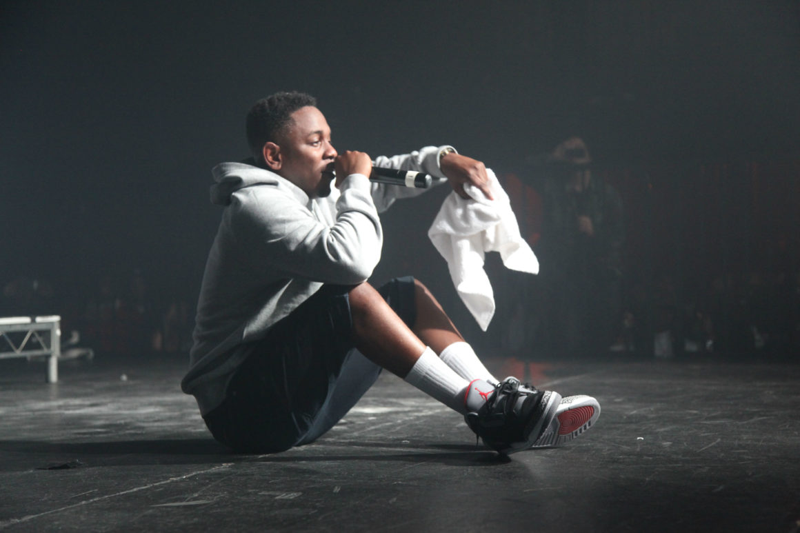 Kendrick Lamar in Air Jordans