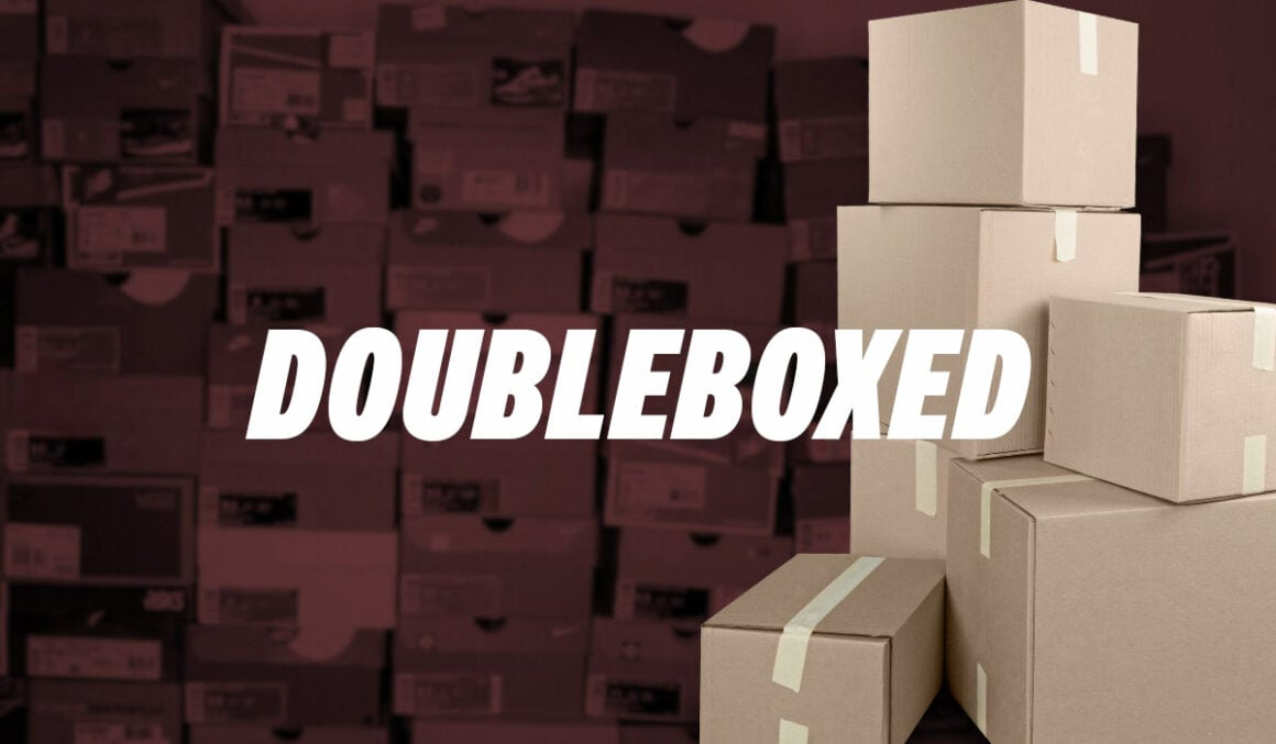 double boxed sneaker