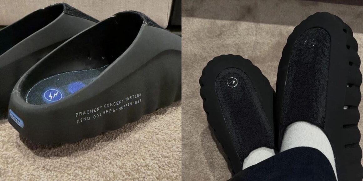 fragment design x Nike Mind 001 on Feet Teaser