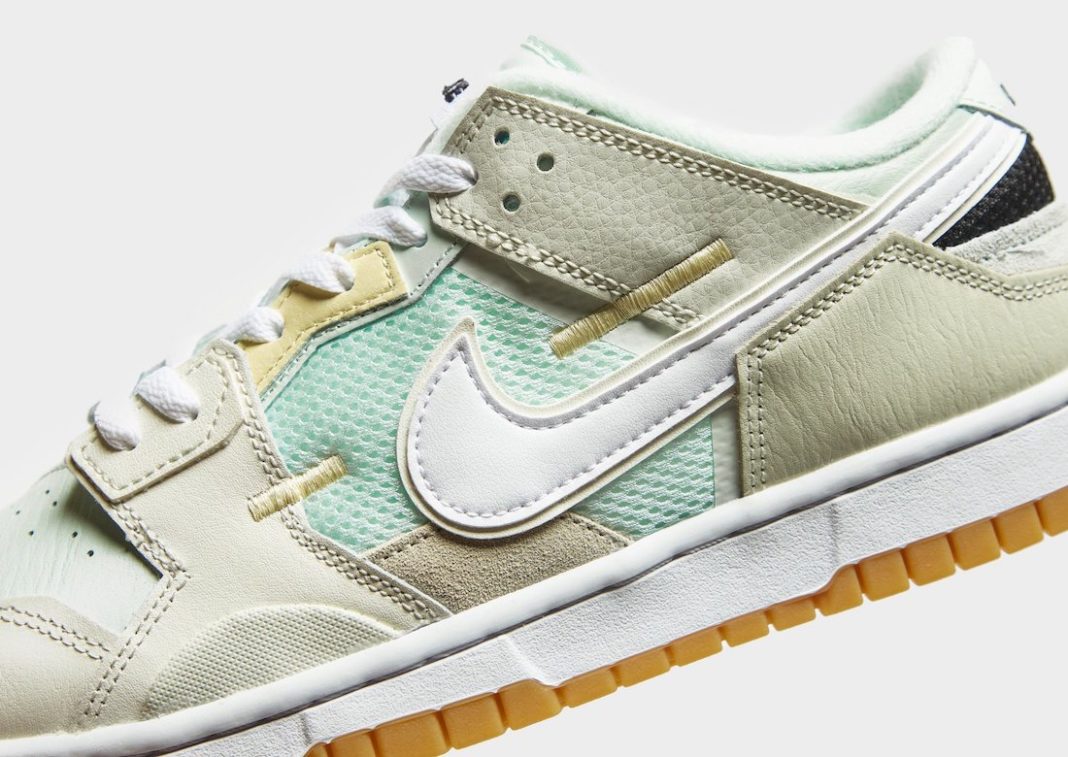 Nike Dunk Low Scrap Sea Glass Detail