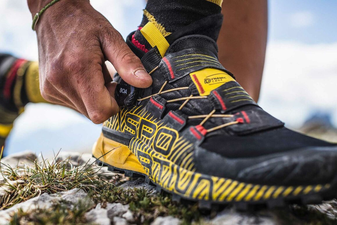 Boa System auf La Sportiva Schuhen