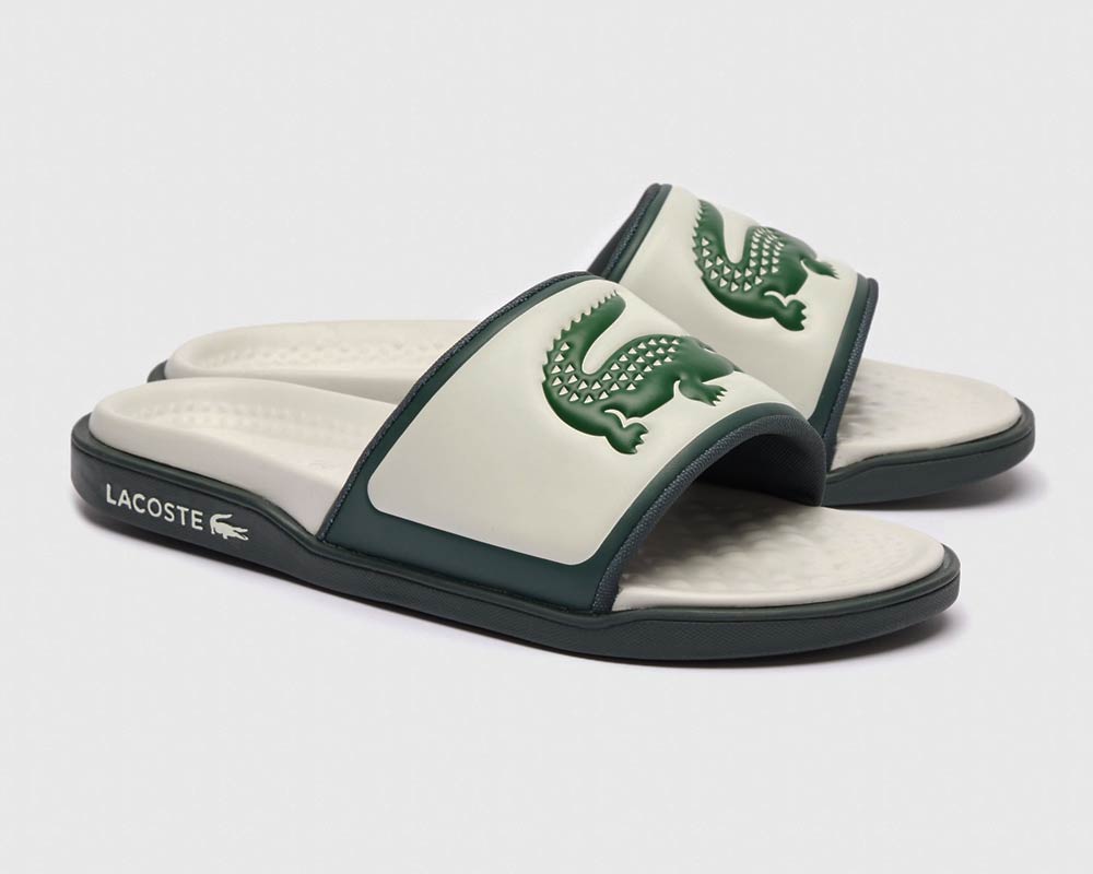 lacoste serve slide krokodil