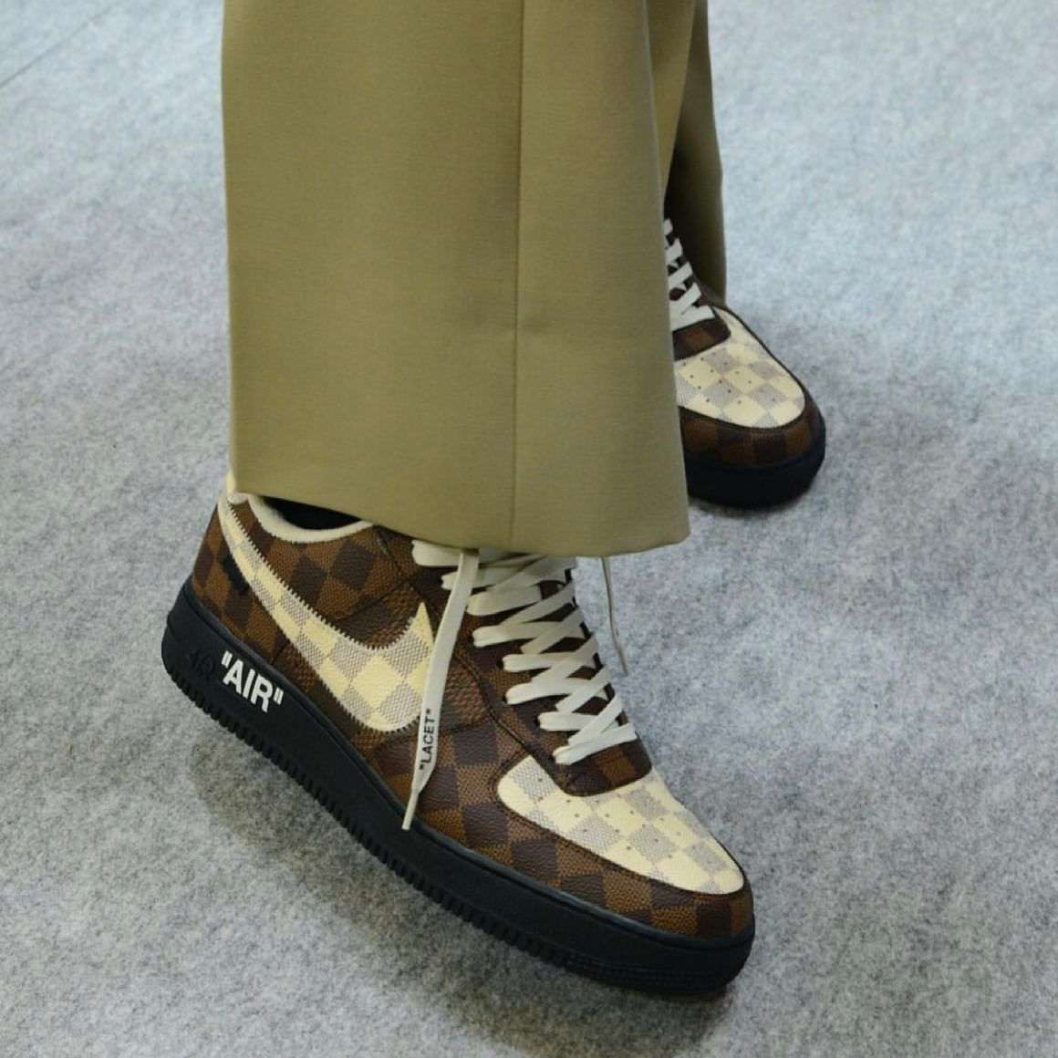 Virgil Abloh x Louis Vuitton x Nike Air Force 1