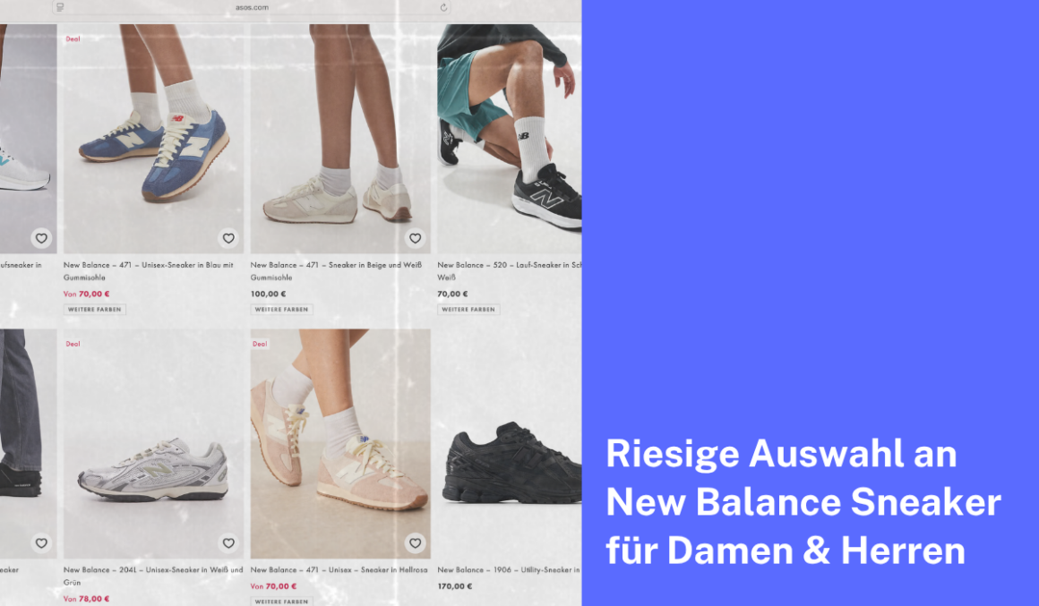 new balance bei asos