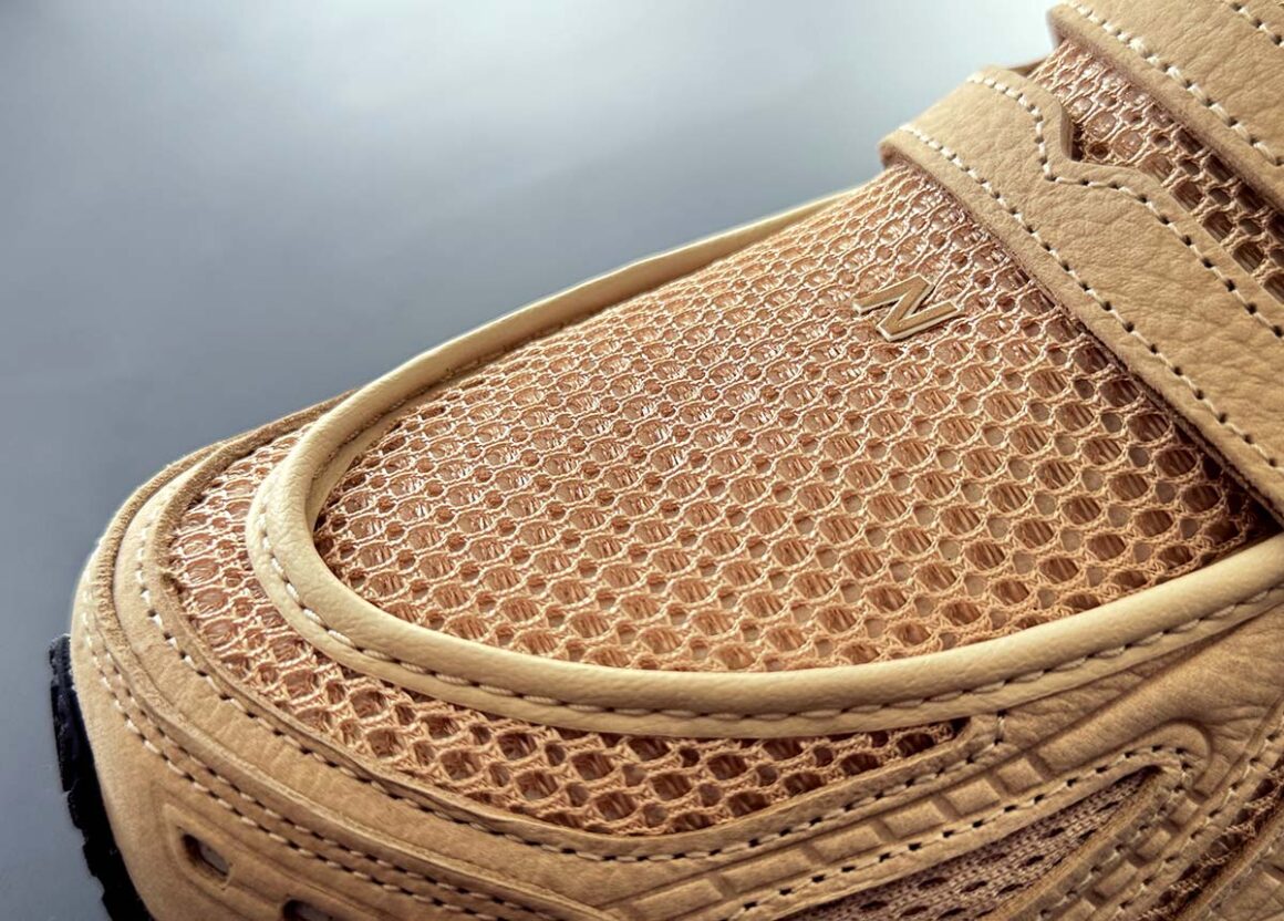 mesh auf new balance 1906 loafer