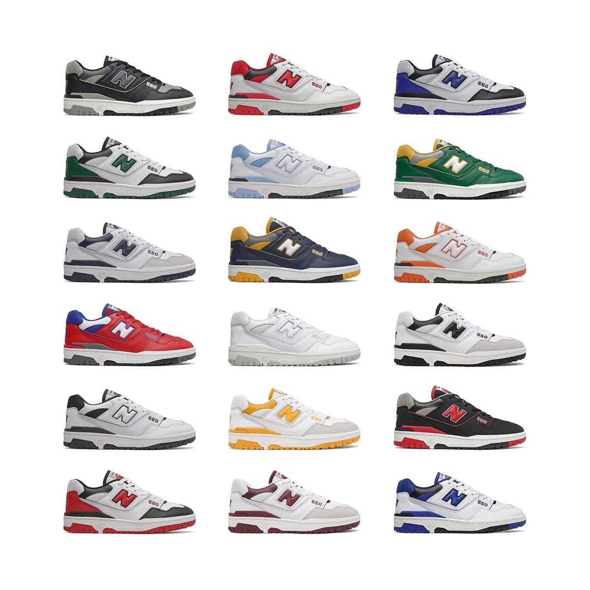 New Balance 550 General Release everysize Blog