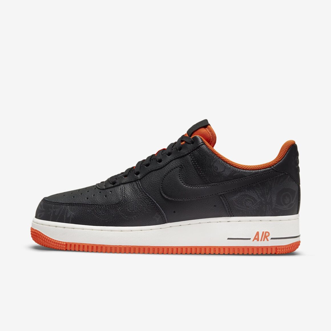 Nike Air Force 1 Halloween DC8891-001 Lateral