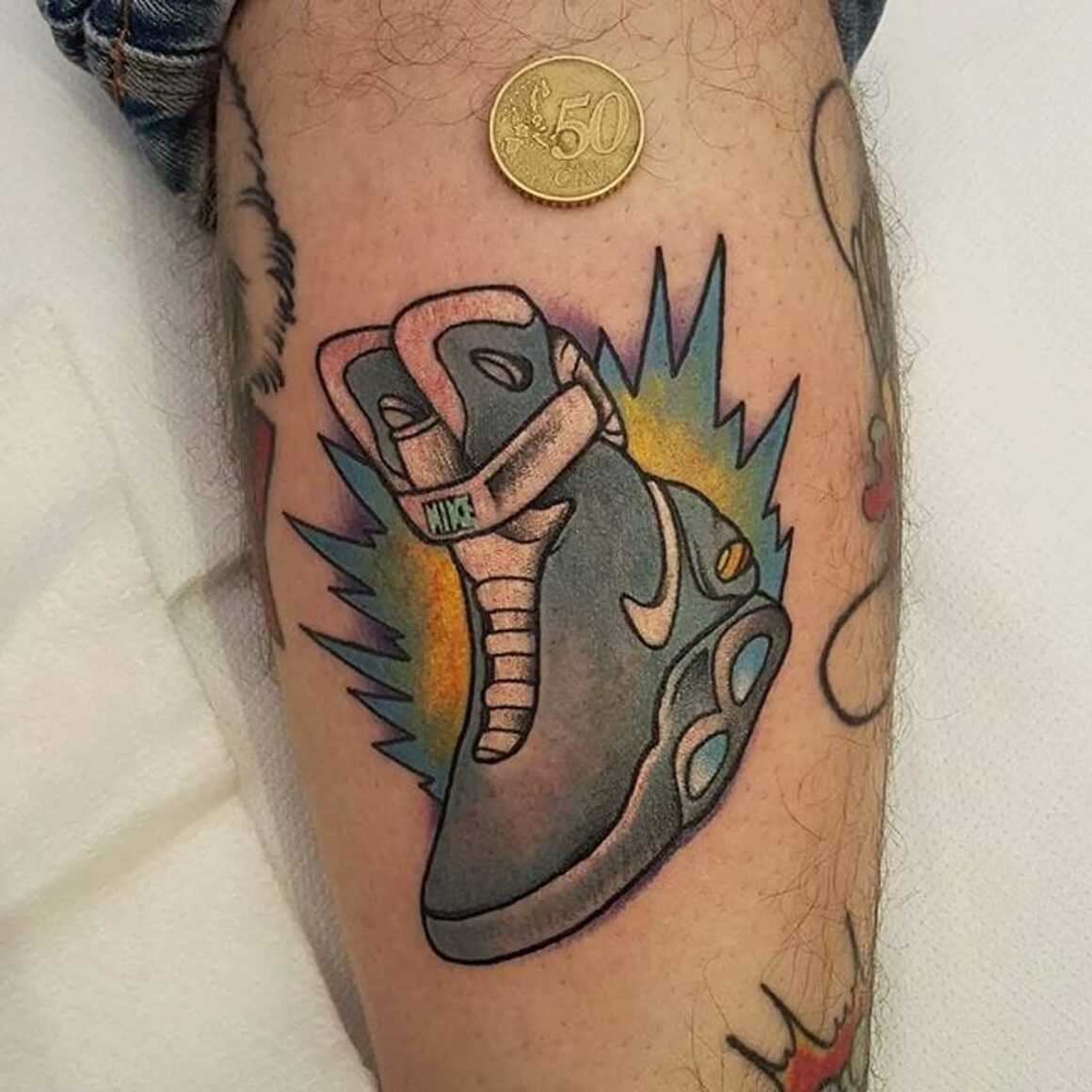 Nike Air Mag Tattoo