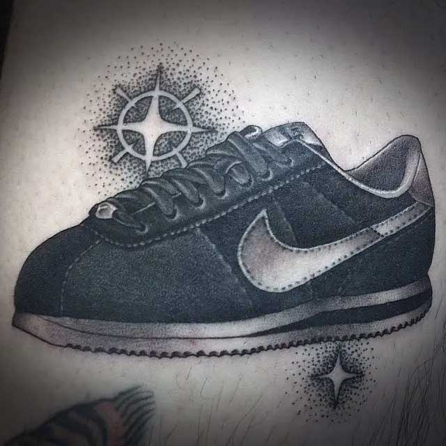 Nike Cortez Tattoo
