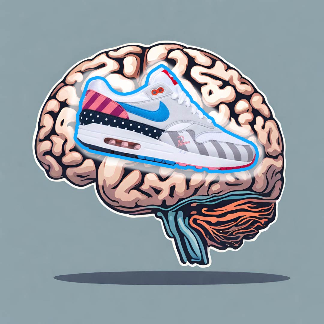 Gehirn eines Sneakerhead