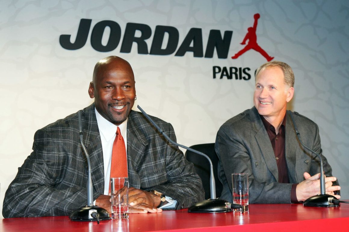 Tinker Hatfield und Michael Jordan