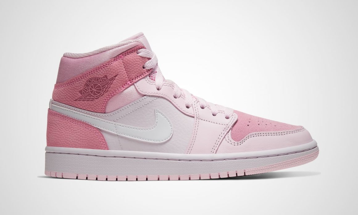 wmns air jordan 1 mid digital pink cw5379-600